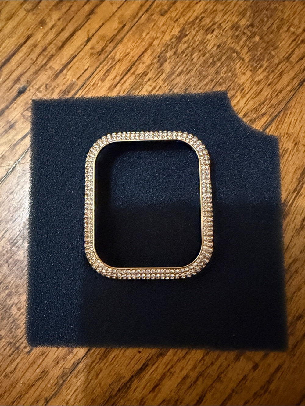 Swarovski Rose Gold Crystal Bezel Cover for Smartwatch
